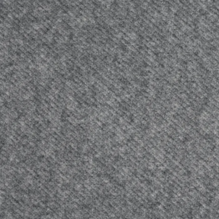 Macro of draped grey wool coating.